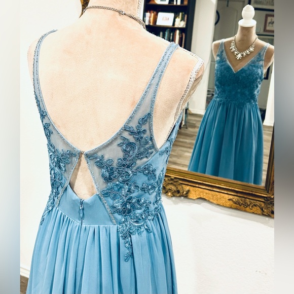 Azazie Amy Mother of the Bride Groom Bridesmaid Prom Dress - Picture 2 of 8